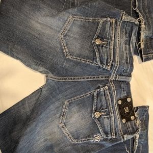 Miss me wide leg jeans